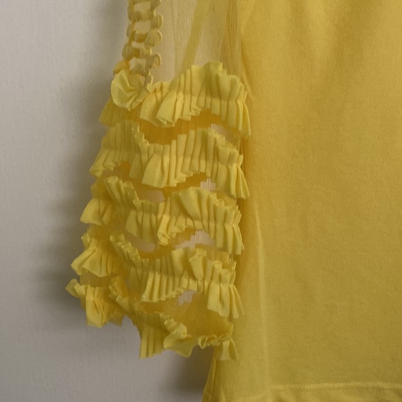 Beautiful yellow top by PASTEL. Sz S. NWOT - Picture 5 of 7